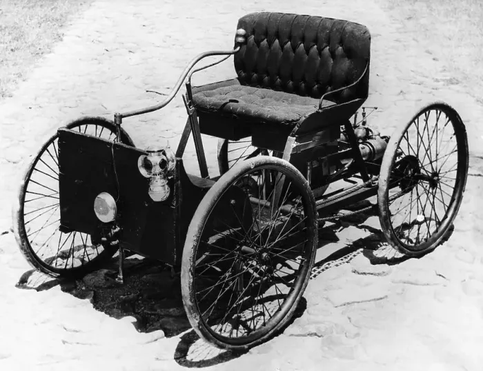 Framed Print : First Automobile Built by Henry Ford Framed Print : First Automobile Built by Henry Ford