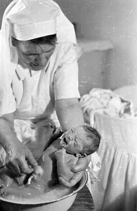 Framed Print : First Bath Framed Print : First Bath