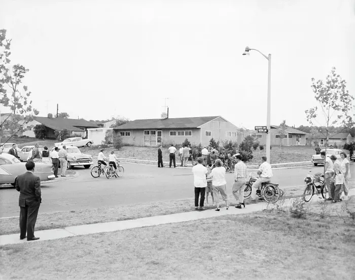 Framed Print : First Black Family's Home in Levittown Framed Print : First Black Family's Home in Levittown
