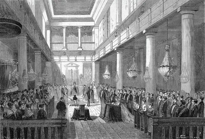 Framed Print : First Communion of Crown Prince Napoleon Eugene Louis Bonaparte in the Chapel of the Tuileries, 1869, Paris, France, Historic, digitally restored reproduction of a 19th century original, exact original date unknown Framed Print : First Communion of Crown Prince Napoleon Eugene Louis Bonaparte in the Chapel of the Tuileries, 1869, Paris, France, Historic, digitally restored reproduction of a 19th century original, exact original date unknown