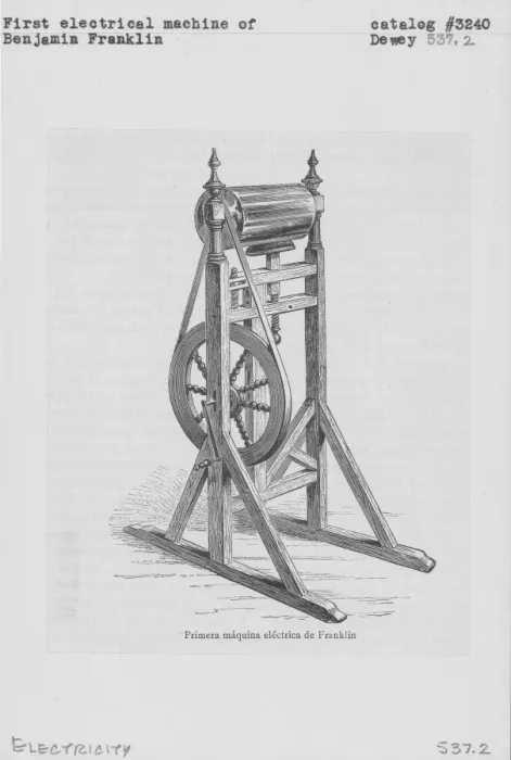 Framed Print : First Electrical Machine Of Benjamin Franklin Framed Print : First Electrical Machine Of Benjamin Franklin