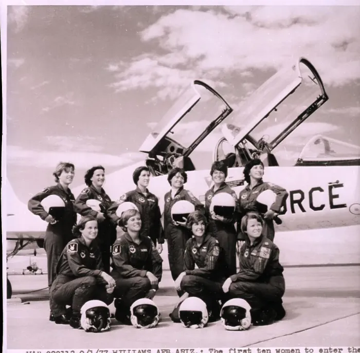 Framed Print : First Ten Female Air Force Graduates Framed Print : First Ten Female Air Force Graduates