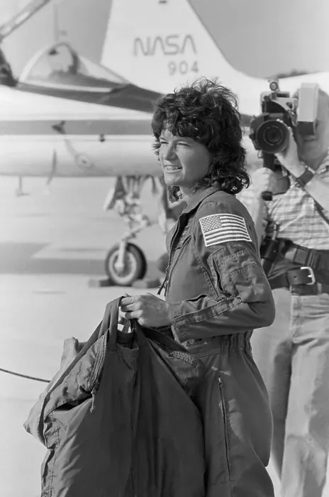 Framed Print : First Female American Astronaut Sally Ride Framed Print : First Female American Astronaut Sally Ride