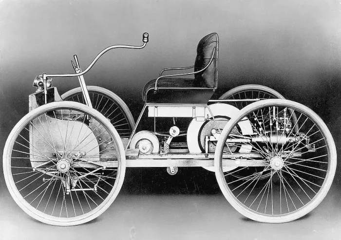 Framed Print : First Ford Car Put on the Market Framed Print : First Ford Car Put on the Market