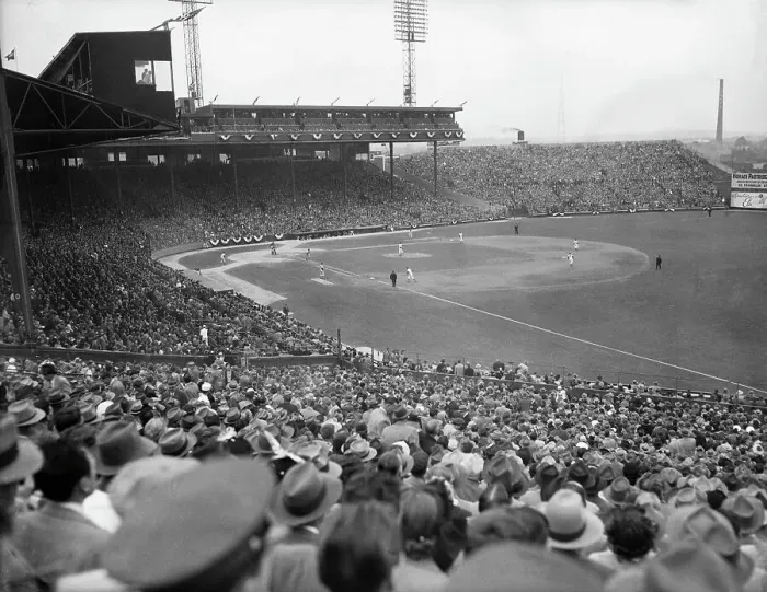 Framed Print : First Game of the 1948 World Series Framed Print : First Game of the 1948 World Series