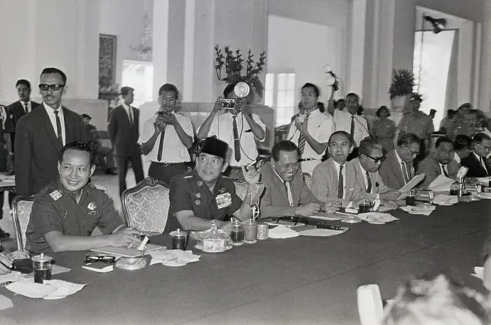 Framed Print : First Indonesian Cabinet Meeting Framed Print : First Indonesian Cabinet Meeting