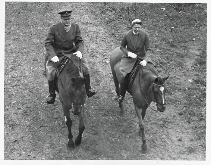Framed Print : First Lady Riding a Horse Framed Print : First Lady Riding a Horse