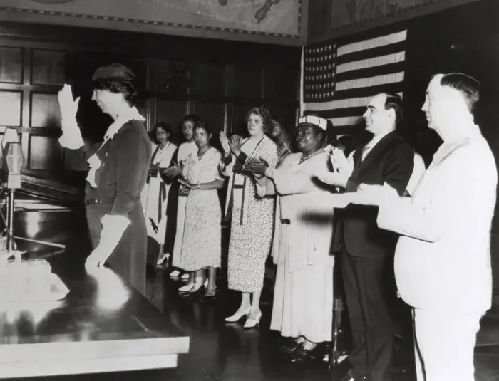 Framed Print : First Lady Speaks At Negro Education Conference Framed Print : First Lady Speaks At Negro Education Conference