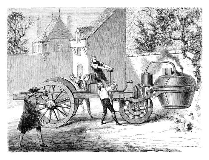 Framed Print : First Locomotive from 1770 Framed Print : First Locomotive from 1770