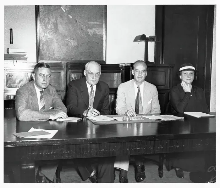Framed Print : First Meeting of National Labor Relations Board Framed Print : First Meeting of National Labor Relations Board