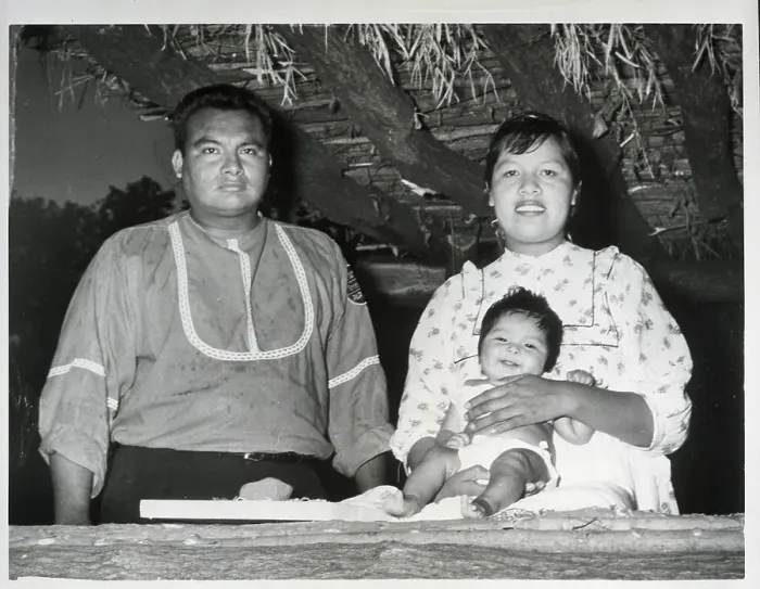 Framed Print : First Native American Baby in Chucalissa Framed Print : First Native American Baby in Chucalissa