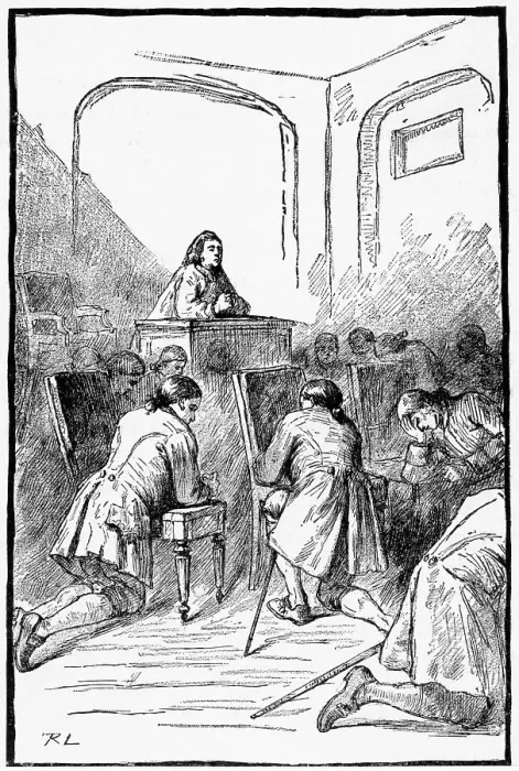 Framed Print : First Prayer In Congress Framed Print : First Prayer In Congress