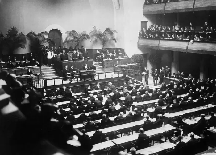 Framed Print : First Session of League of Nations Framed Print : First Session of League of Nations