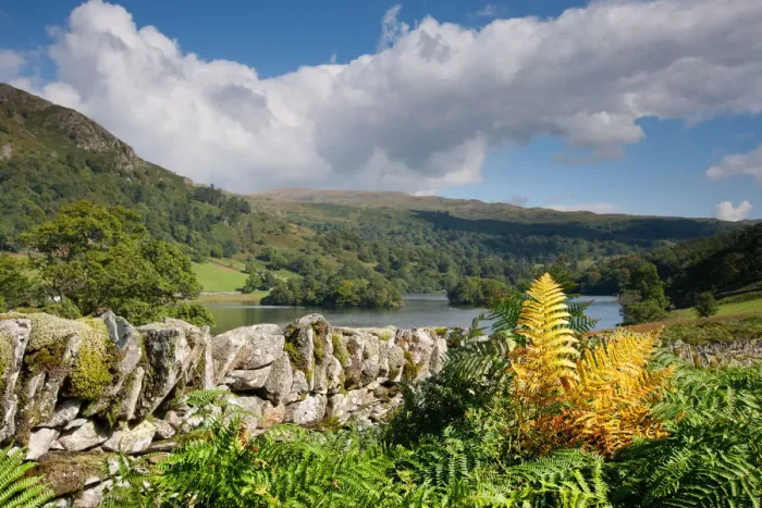 Framed Print : First Sign of Autumn in Lake District Framed Print : First Sign of Autumn in Lake District