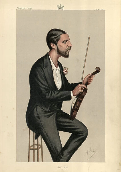 First Violin, Alfred, Duke of Saxe-Coburg and Gotha, Vanity Fair