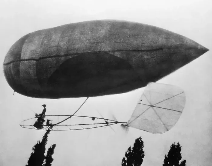 Framed Print : First Woman to Fly on Airship Framed Print : First Woman to Fly on Airship