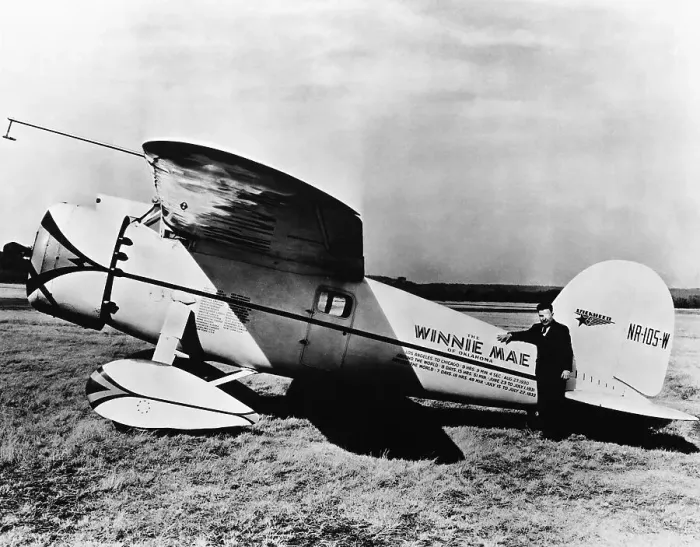 Framed Print : First Around The World Pilot Wiley Post Framed Print : First Around The World Pilot Wiley Post
