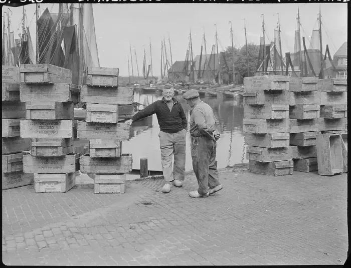 Framed Print : Fish Boxes Framed Print : Fish Boxes