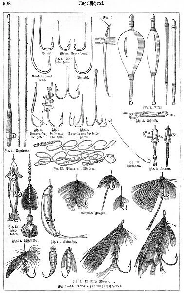 fish hook engraving 1895