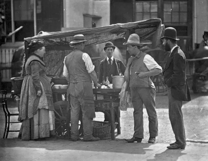 Framed Print : Fish Stall