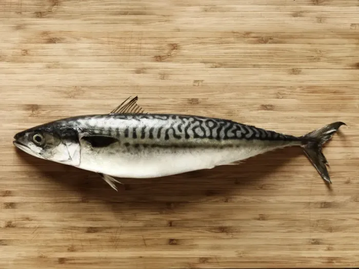 Framed Print : Fish on wood cutting board Framed Print : Fish on wood cutting board