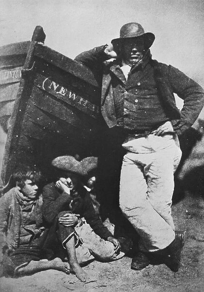 Fisherman. Pioneering photographers David Octavius Hill