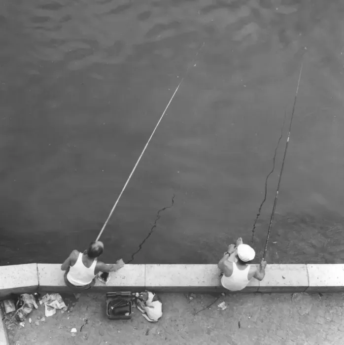 Framed Print : Two Fishermen Framed Print : Two Fishermen