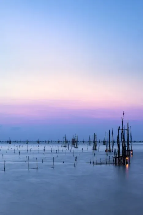 Framed Print : Fishery of the Songkla lake Framed Print : Fishery of the Songkla lake