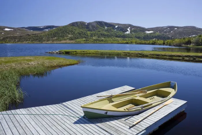 Framed Print : Fishing boat on the clear lake Almotjonna, Denstad, Norway, Scandinavia, Europe Framed Print : Fishing boat on the clear lake Almotjonna, Denstad, Norway, Scandinavia, Europe