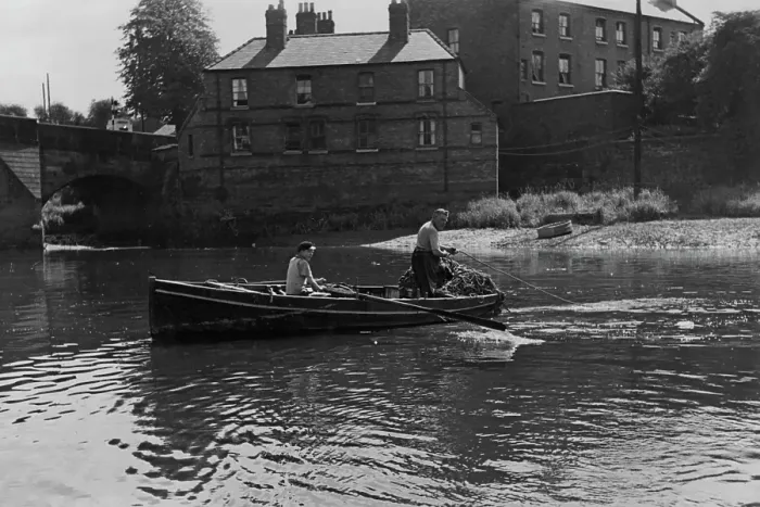 Framed Print : Fishing On The Thames Framed Print : Fishing On The Thames