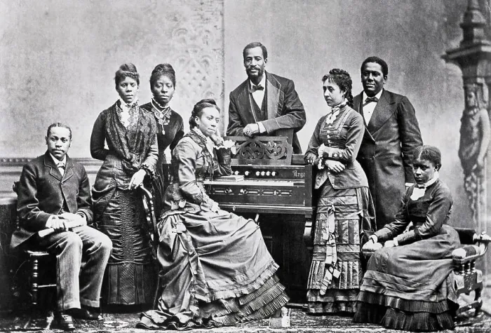 Framed Print : Fiske University Jubilee Singers Framed Print : Fiske University Jubilee Singers