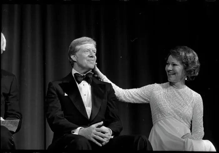 Framed Print : Fist Lady Rosalynn and President Carter Framed Print : Fist Lady Rosalynn and President Carter