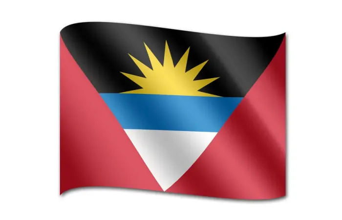 Framed Print : Flag of Antigua and Barbuda Framed Print : Flag of Antigua and Barbuda