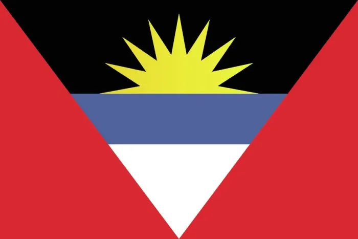Framed Print : Flag of Antigua and Barbuda Framed Print : Flag of Antigua and Barbuda