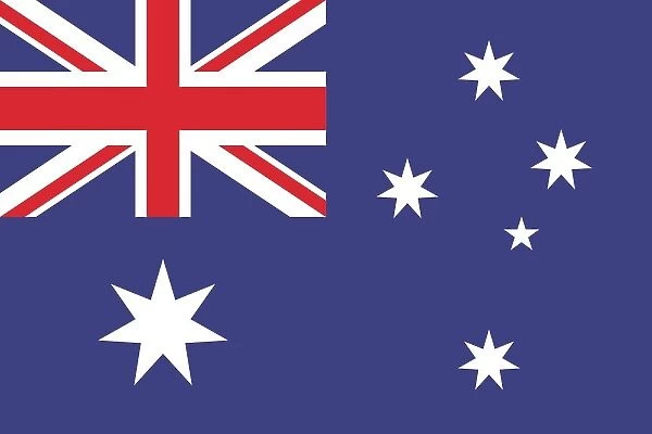 Flag of Australia Illustration