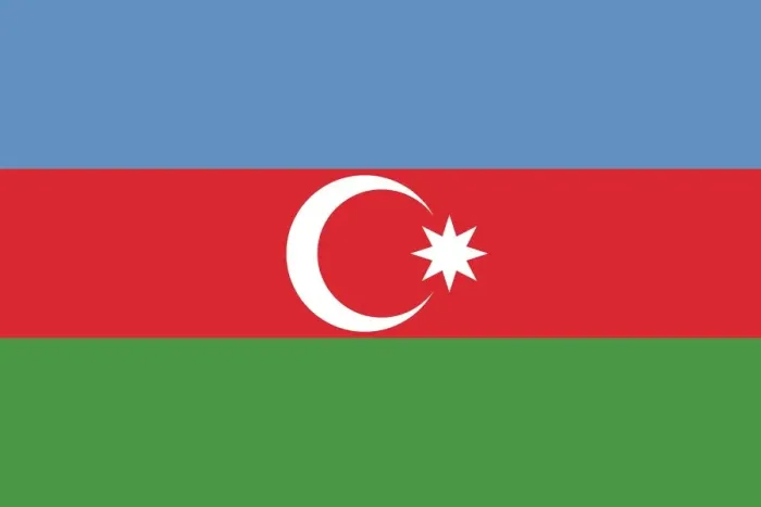 Framed Print : Flag of Azerbaijan Framed Print : Flag of Azerbaijan