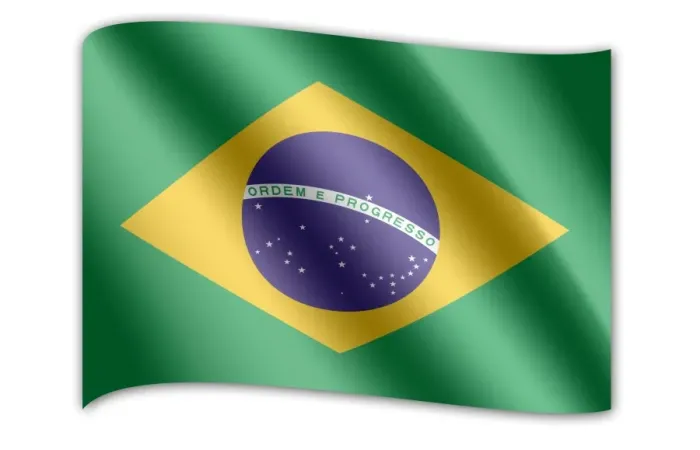 Framed Print : Flag of Brazil Framed Print : Flag of Brazil