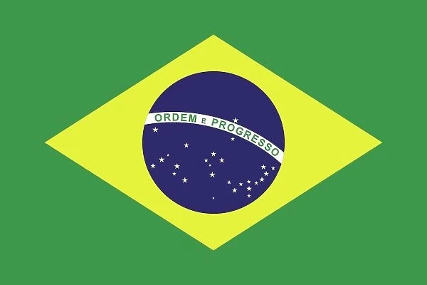 Flag of Brazil Illustration
