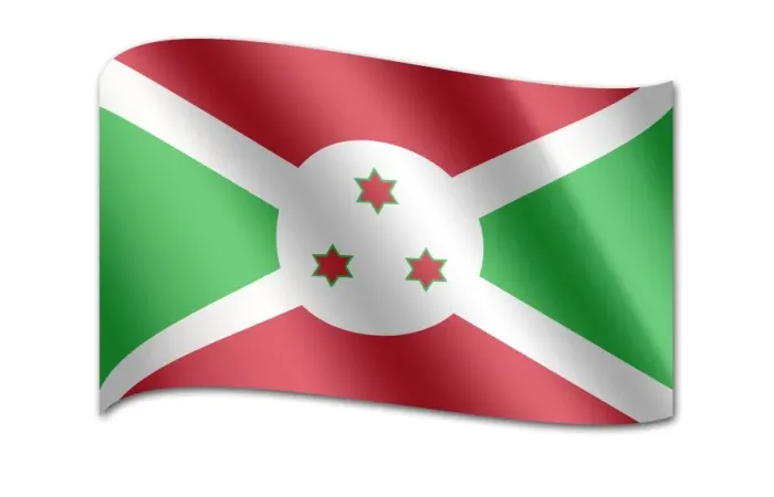 Framed Print : Flag of Burundi Framed Print : Flag of Burundi
