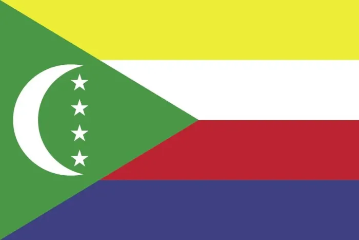 Framed Print : Flag of Comoros Framed Print : Flag of Comoros