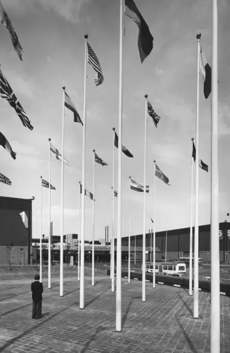 Framed Print : Flag Day. Flags flying at the National Exhibition Centre in Birmingham Framed Print : Flag Day. Flags flying at the National Exhibition Centre in Birmingham