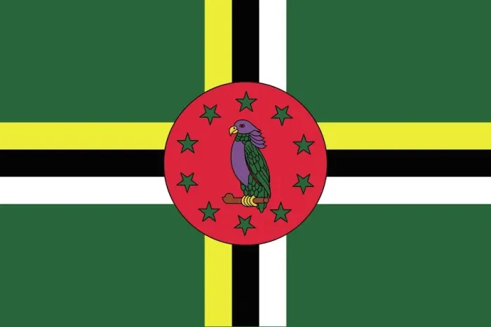 Framed Print : Flag of Dominica