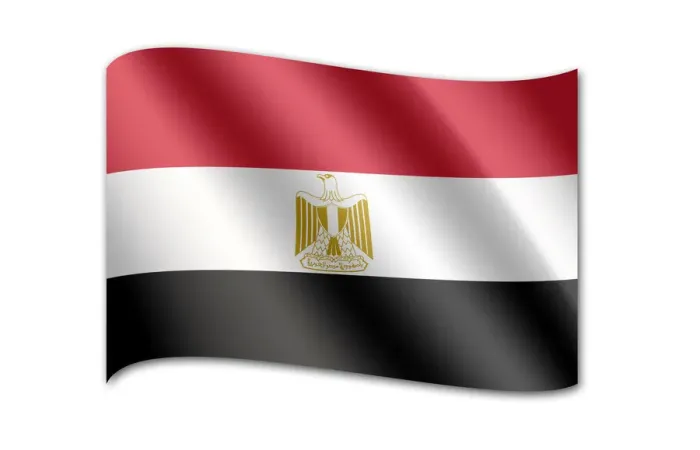 Framed Print : Flag of Egypt Framed Print : Flag of Egypt