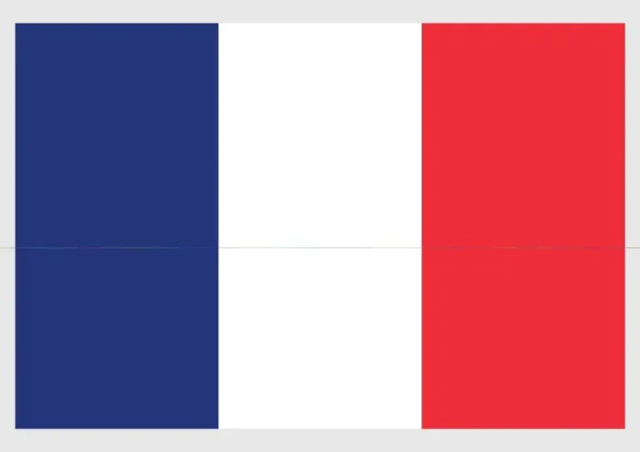 Framed Print : Flag of France Illustration Framed Print : Flag of France Illustration