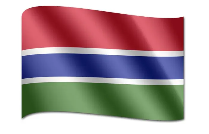Framed Print : Flag of Gambia Framed Print : Flag of Gambia