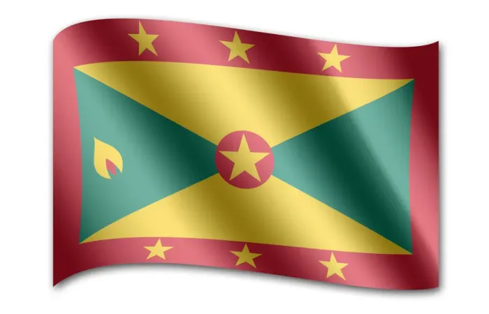 Framed Print : Flag of Grenada Framed Print : Flag of Grenada