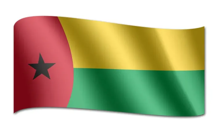 Framed Print : Flag of Guinea-Bissau Framed Print : Flag of Guinea-Bissau
