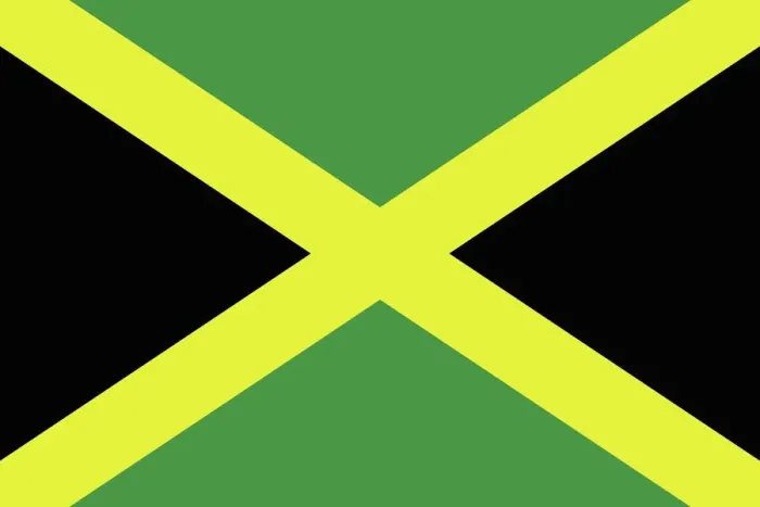 Framed Print : Flag of Jamaica Framed Print : Flag of Jamaica