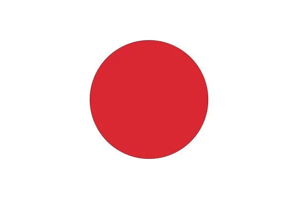 Flag of Japan Illustration