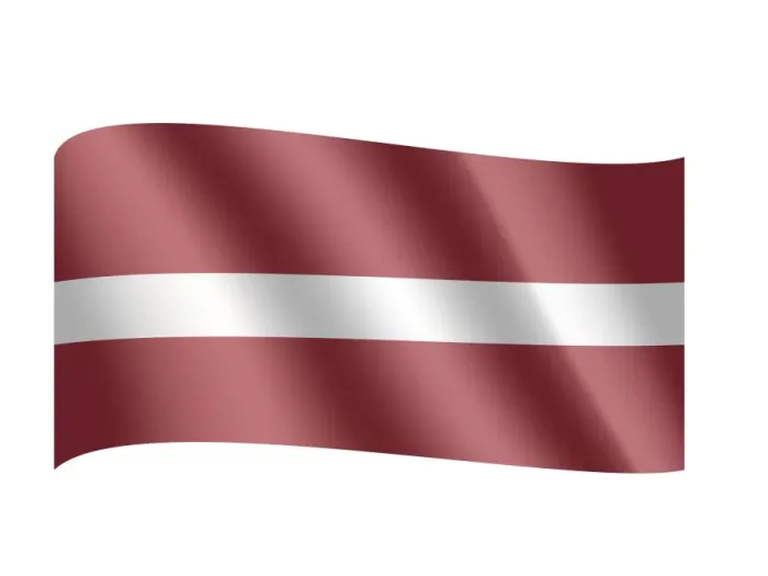 Framed Print : Flag of Latvia Framed Print : Flag of Latvia